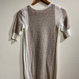 ALL SAINTS White Textured Tunic